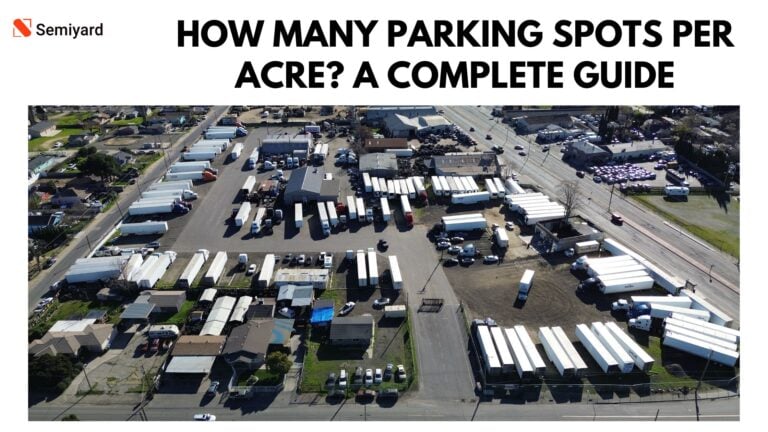 Find Truck Parking - Parking Spots Per Acre