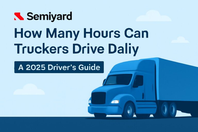 Book Monthly Truck Parking - Semiyard Truck Parking