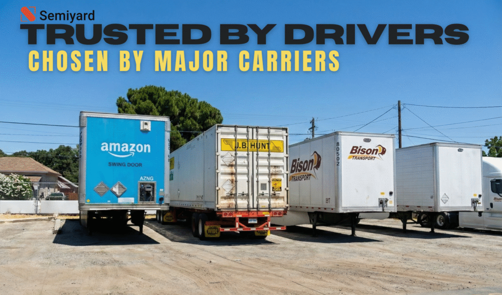 Semiyard Truck Parking - Major Carriers