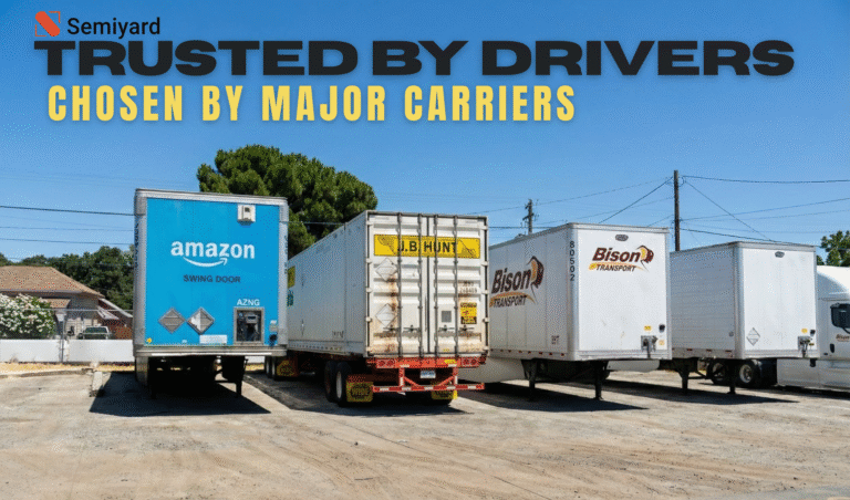 Semiyard Truck Parking - Major Carriers