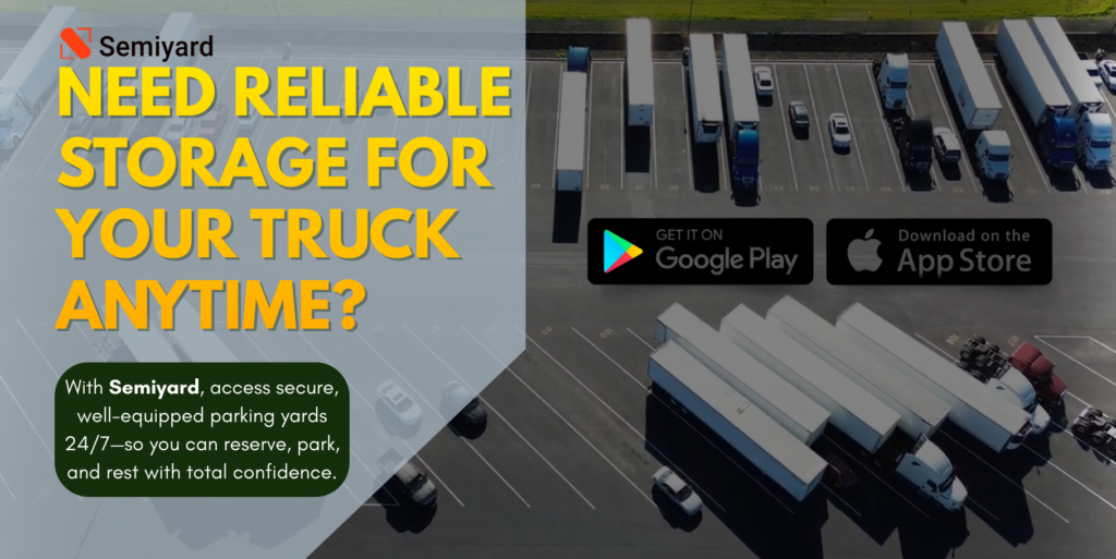 Semiyard Truck Storage