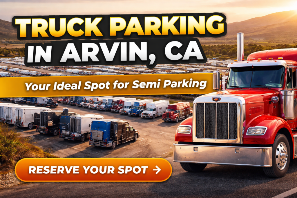 Truck Parking in Arvin, CA