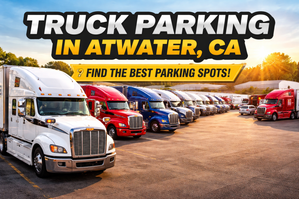 Truck Parking in Atwater, CA