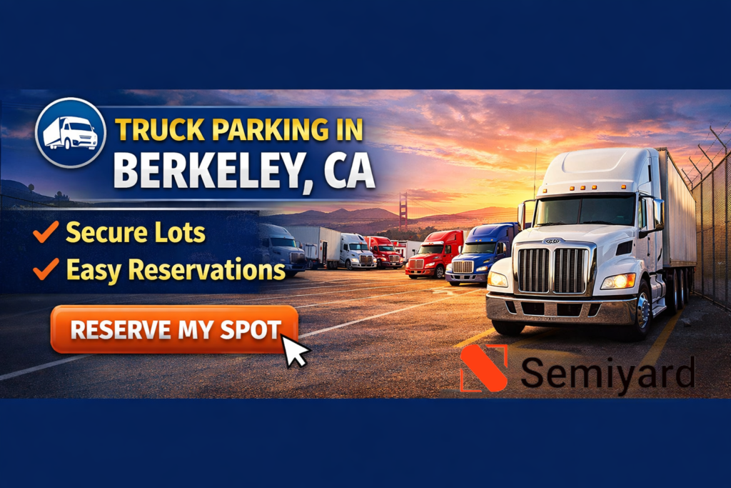 Truck Parking in Berkeley, CA