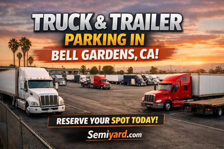 Truck parking Bell Gardens