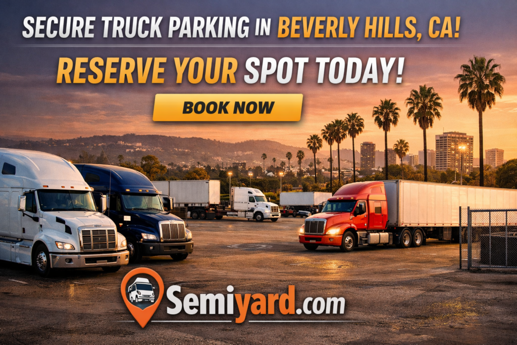 truck parking in Beverly Hills
