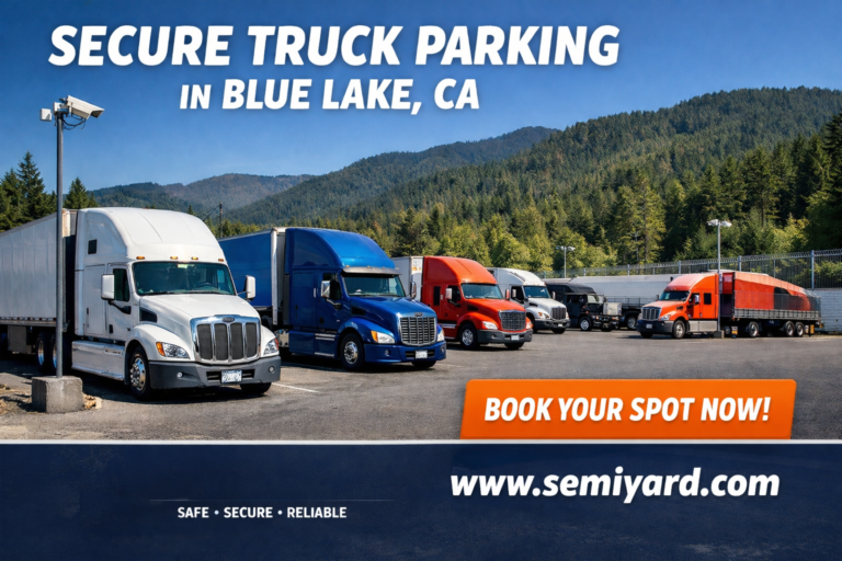 truck parking in Blue Lake