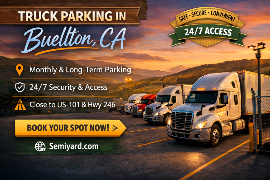 truck parking in Buellton