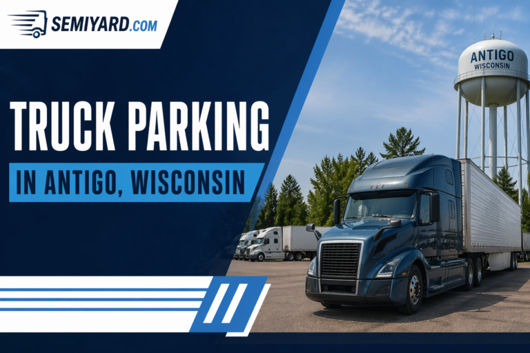 Truck Parking in Antigo, Wisconsin