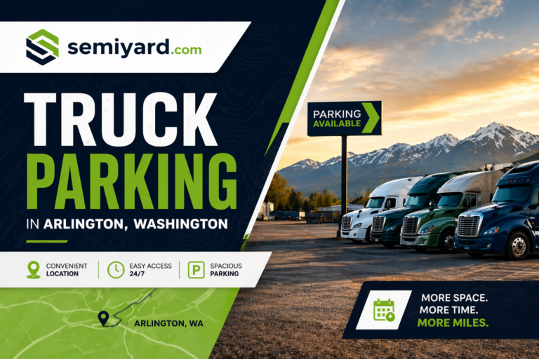 Truck Parking in Arlington, Washington