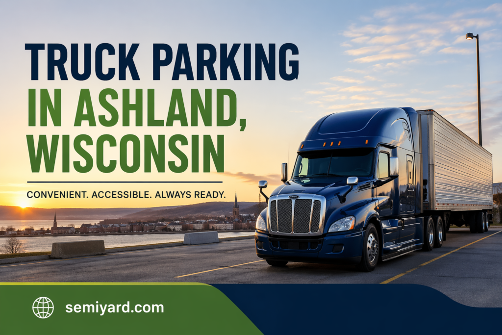 Truck Parking in Ashland, Wisconsin