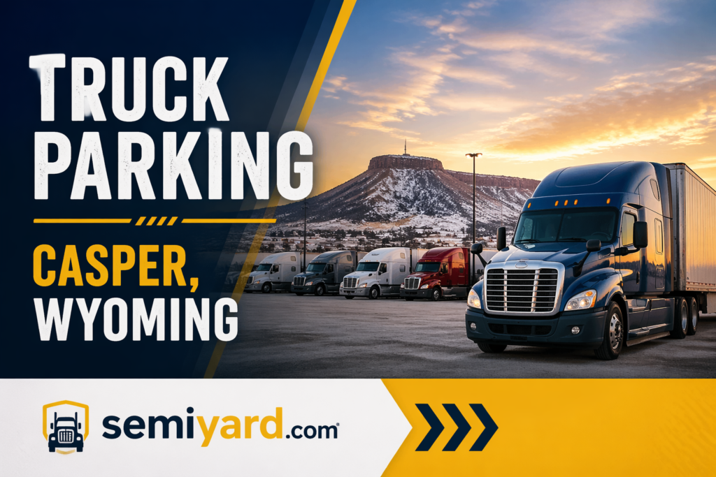 Truck Parking in Casper, Wyoming