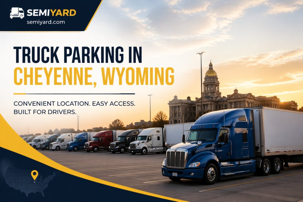 Truck Parking in Cheyenne, Wyoming