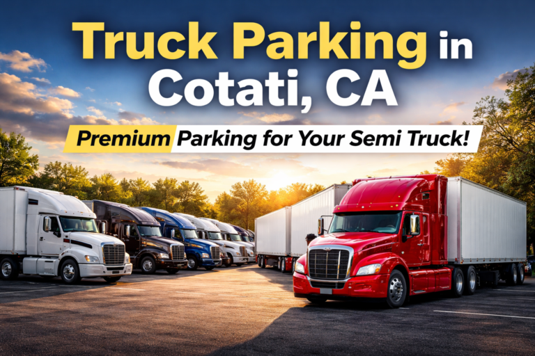 Truck Parking in Cotati, CA