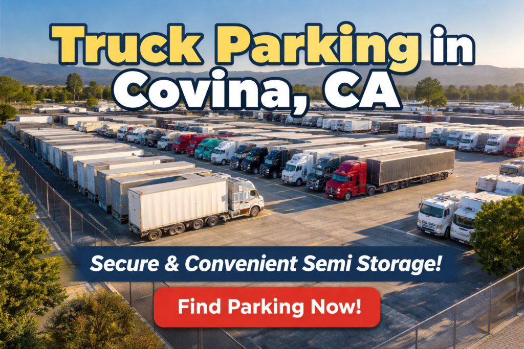 Truck Parking in Covina, CA