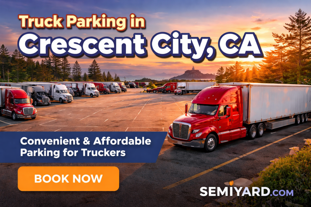 Truck Parking in Crescent City, CA