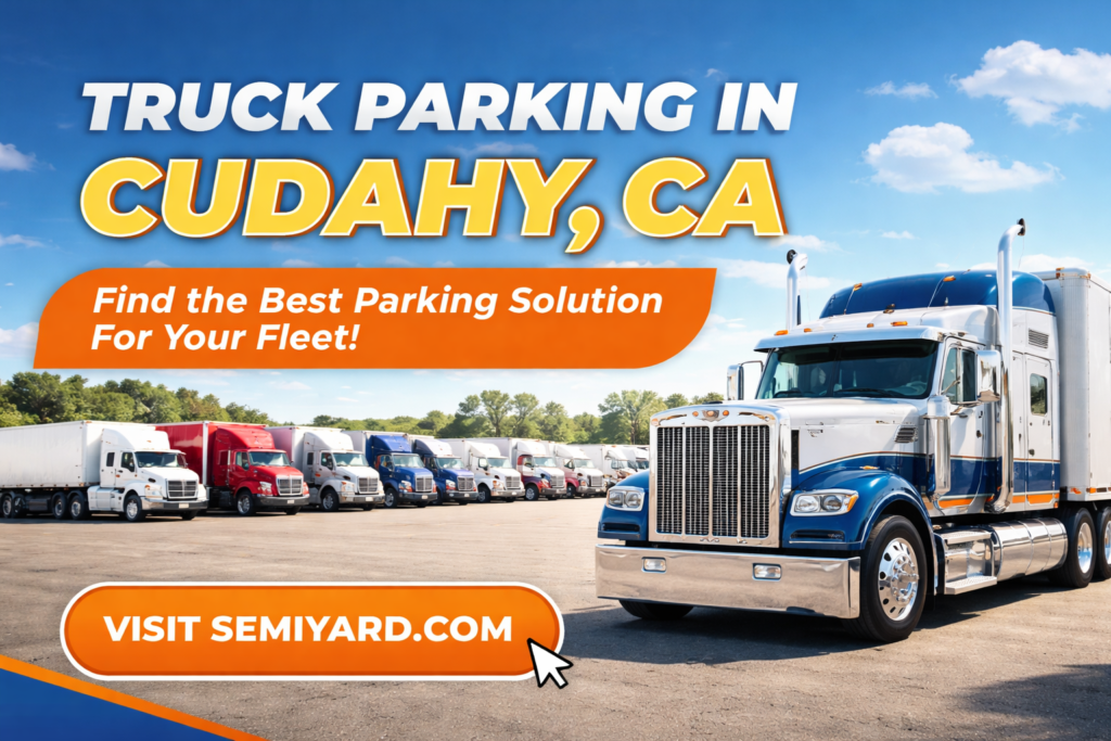 Truck Parking in Cudahy, CA