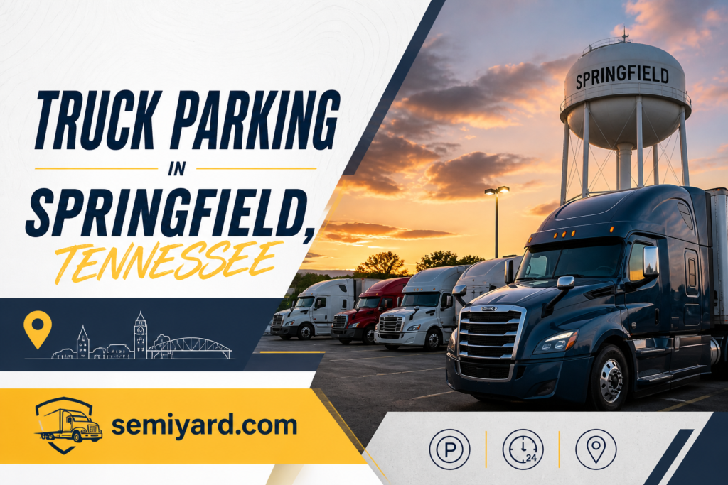 Truck parking in Springfield, TN