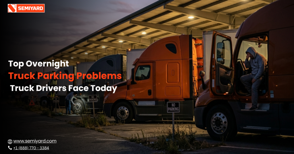 Top Overnight Truck Parking Problems Truck Drivers Face Today