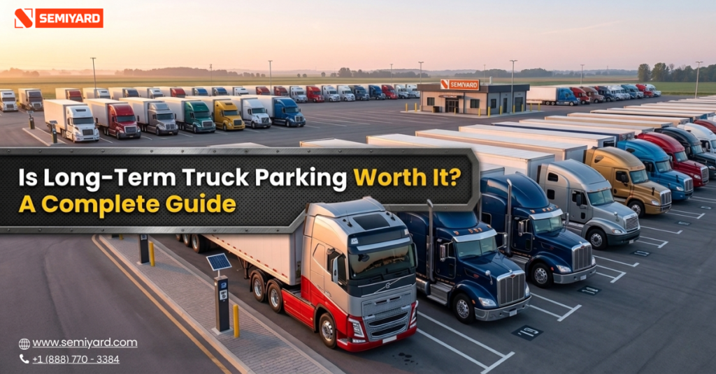 Truck Parking Challenges and Solutions A Comprehensive Guide