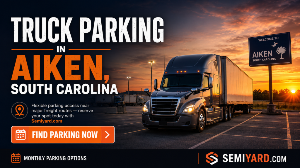 Truck Parking in Aiken, South Carolina
