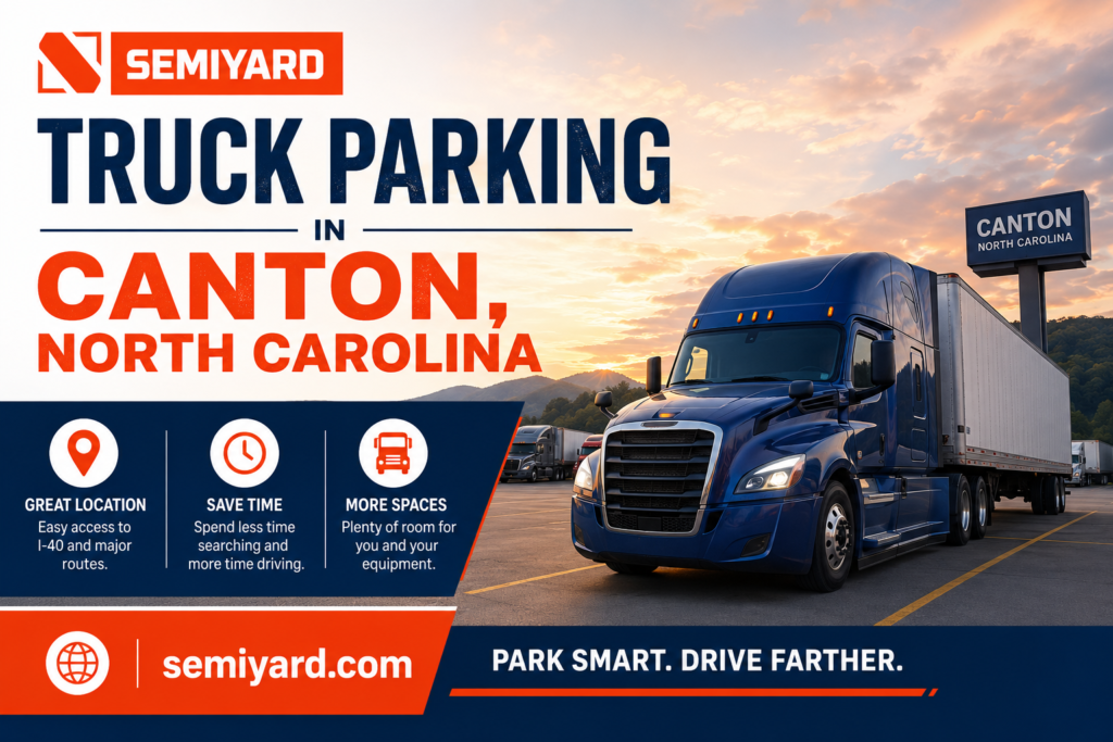 Truck Parking in Canton, North Carolina
