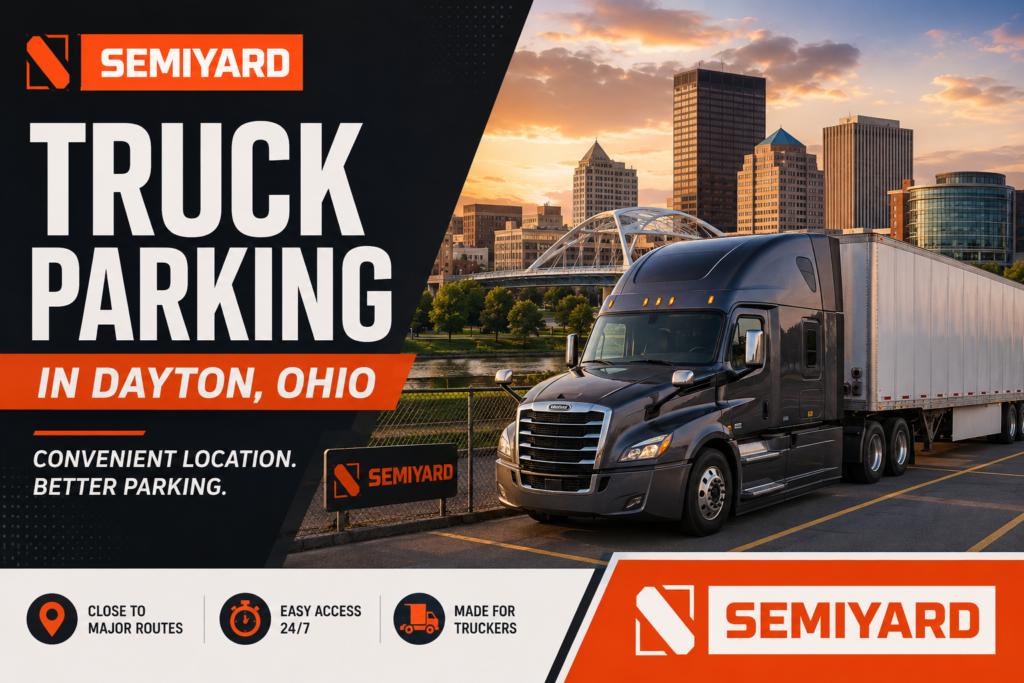 Truck Parking in Dayton, Ohio