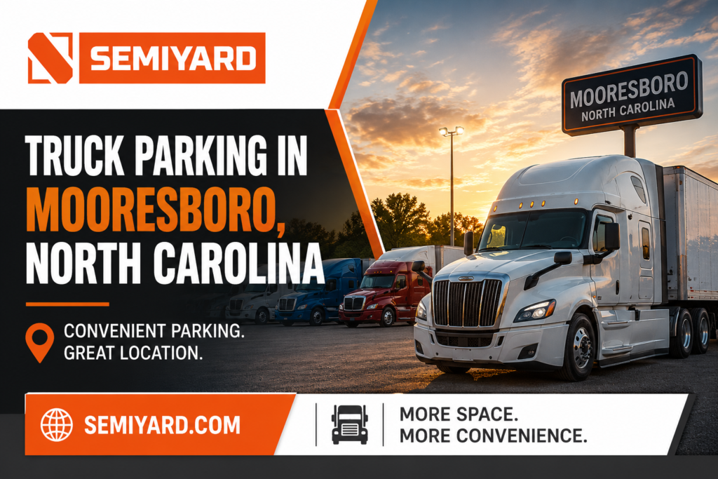 Truck parking in Mooresboro