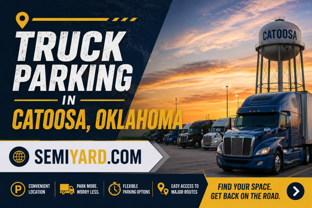 Truck parking in Catoosa, Oklahoma