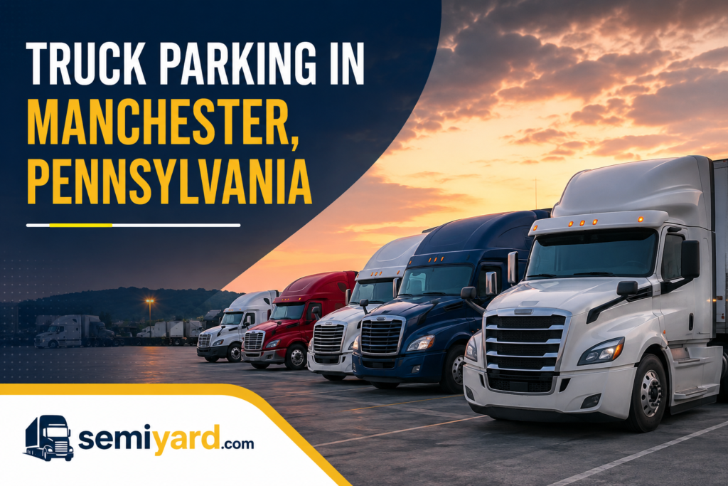 Truck parking in Manchester, PA