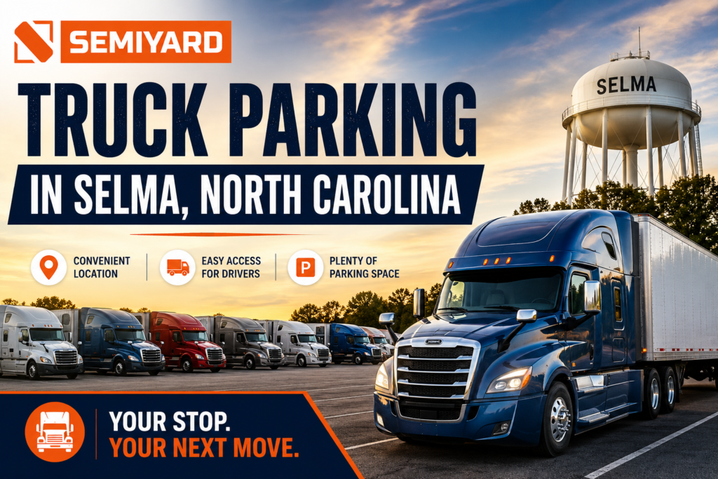 Truck parking in Selma, NC