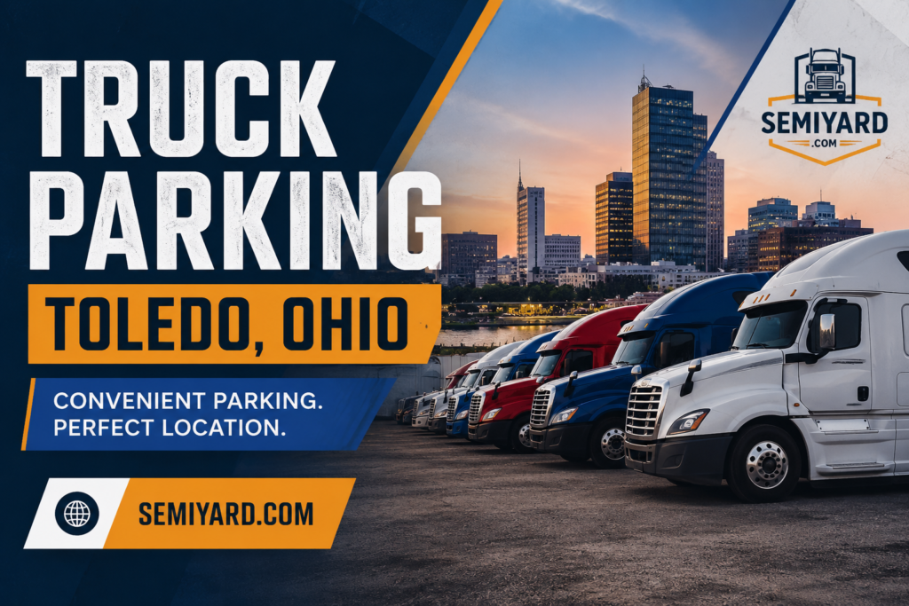 Truck parking in Toledo, Ohio