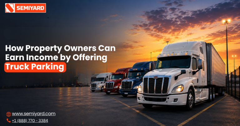 How Property Owners Can Earn Income by Offering Truck Parking