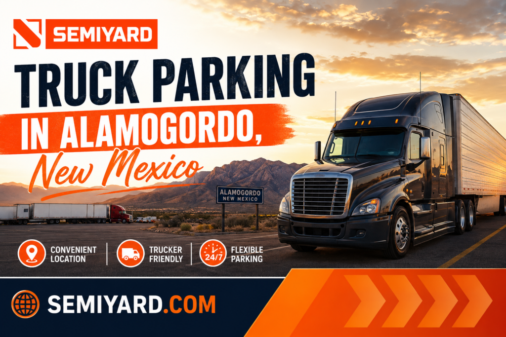 Truck parking in Alamogordo, NM