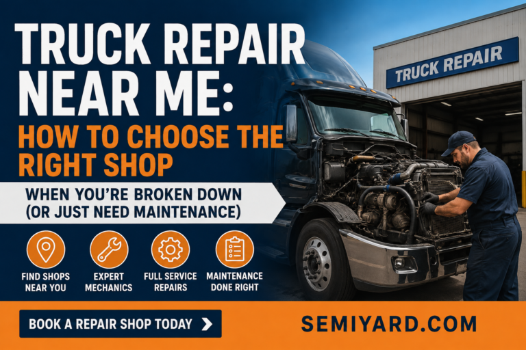 Truck Repair Guide Find the Right Shop