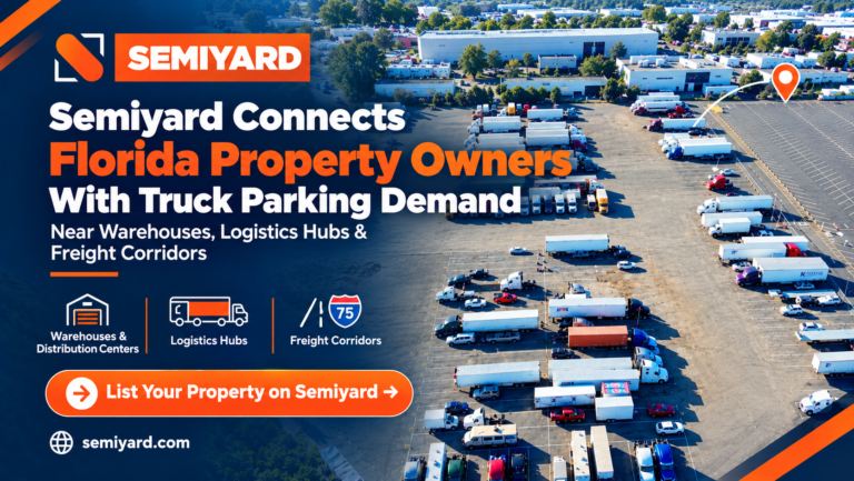 Semiyard Connects Florida Truck Parking