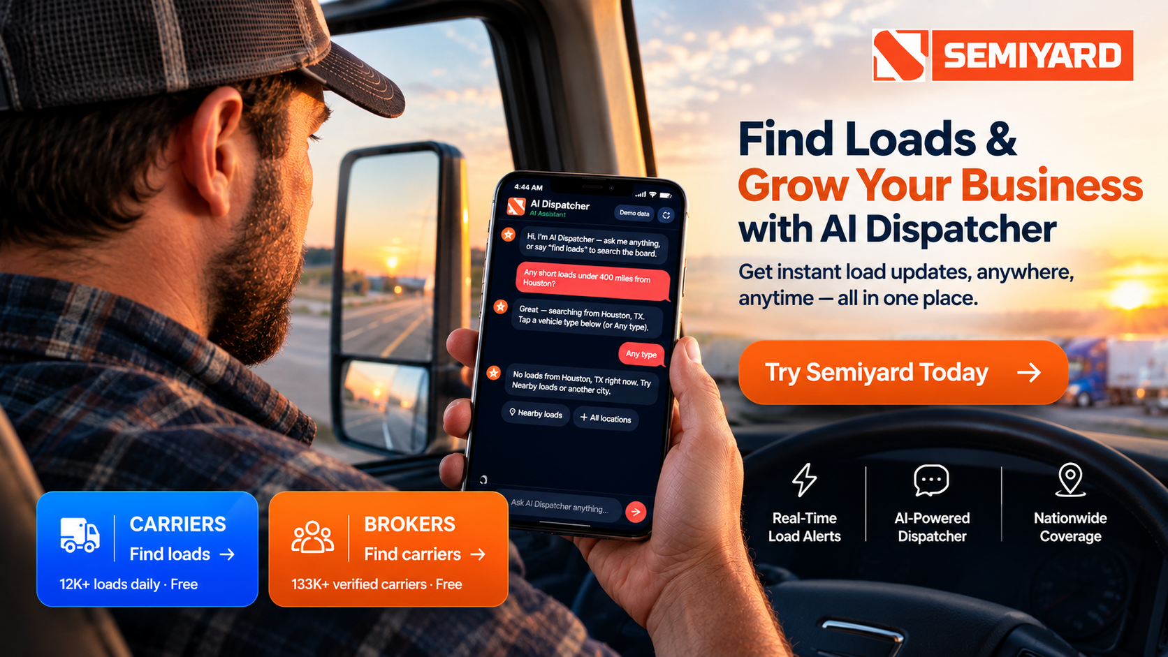 Meet Your AI Dispatcher: Find Loads by Just Asking
