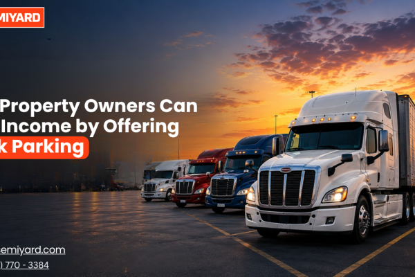 How Property Owners Can Earn Income by Offering Truck Parking