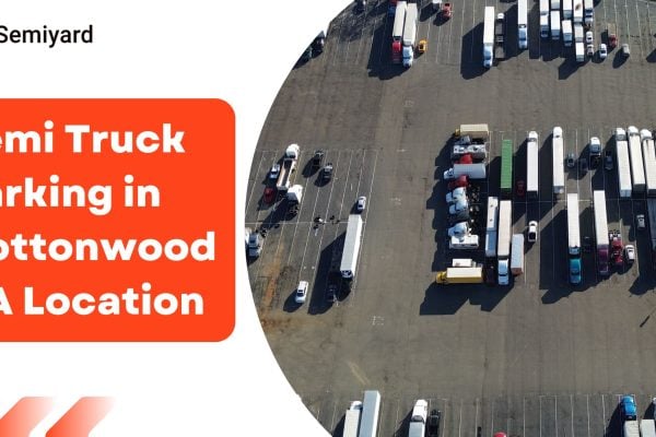 Semi Truck Parking Cottonwood CA