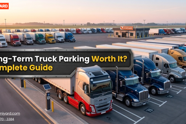 Truck Parking Challenges and Solutions A Comprehensive Guide - Semiyard