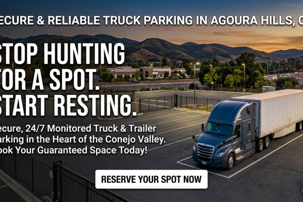 Truck Parking in Agoura Hills, CA