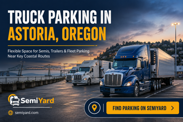 Truck Parking in Astoria, Oregon