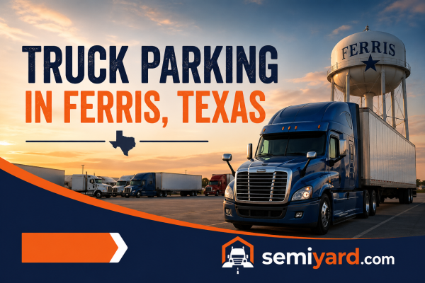 Truck Parking in Ferris, Texas