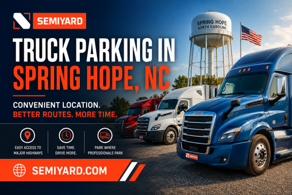 Truck Parking in Spring Hope, North Carolina