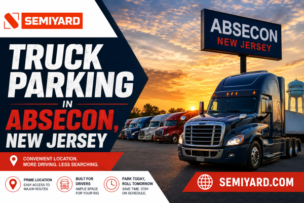 Truck parking in Absecon, NJ