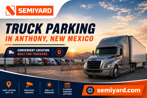 Truck parking in Anthony, NM