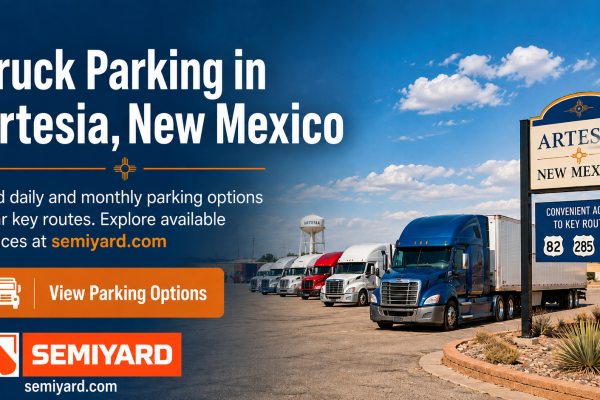 Truck parking in Artesia, NM