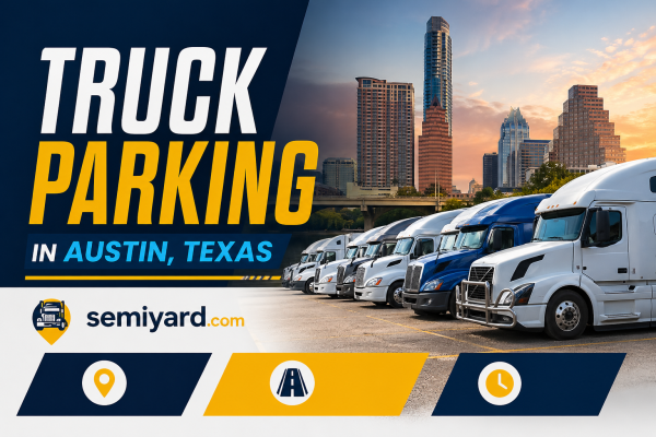 Truck parking in Austin, Texas
