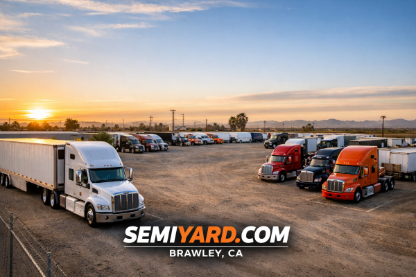 Truck parking in Brawley, CA