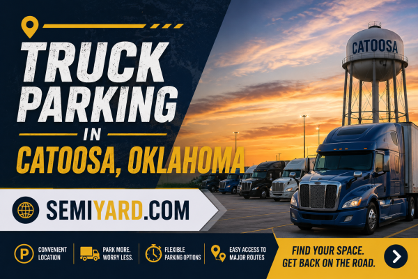 Truck parking in Catoosa, Oklahoma